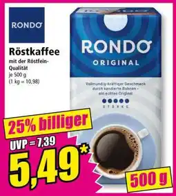 Norma Röstkaffee Angebot