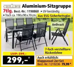 Norma Aluminium-Sitzgruppe Angebot