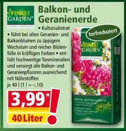 Norma Balkon- und Geranienerde Angebot