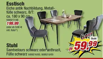 Poco Esstisch Stuhl Angebot