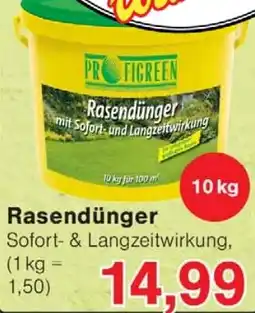 Wiglo Wunderland PROFIGREEN Rasendünger Angebot