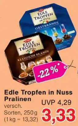 Wiglo Wunderland Edle Tropfen in Nuss Pralinen Angebot