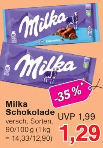 Wiglo Wunderland Milka Schokolade Angebot