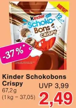 Wiglo Wunderland Kinder Schokobons Crispy Angebot