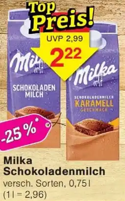 Wiglo Wunderland Milka Schokoladenmilch Angebot