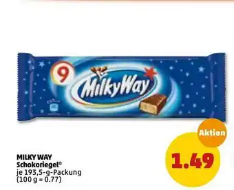 PENNY Milky Way Schokoriegel Angebot