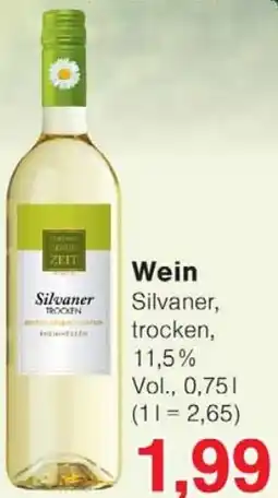 Wiglo Wunderland Wein Silvaner, trocken Angebot