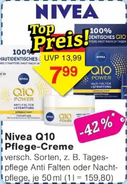 Wiglo Wunderland Nivea Q10 Pflege-Creme Angebot