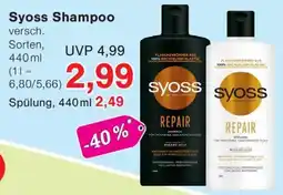 Wiglo Wunderland Syoss Shampoo Angebot