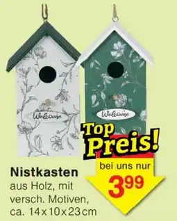 Wiglo Wunderland Nistkasten Angebot