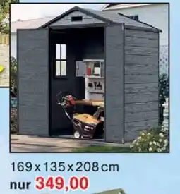 Wiglo Wunderland JAN PROFI TOOLS Gartenhaus Angebot