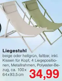 Wiglo Wunderland Liegestuhl Angebot