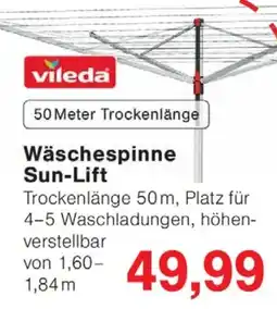 Wiglo Wunderland vileda Wäschespinne Sun-Lift Angebot