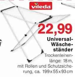 Wiglo Wunderland vileda Universal- Wäscheständer Angebot