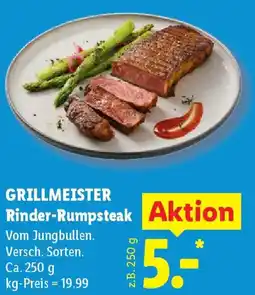 Lidl GRILLMEISTER Rinder-Rumpsteak Angebot