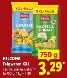 Lidl HILCONA Teigwaren XXL Angebot