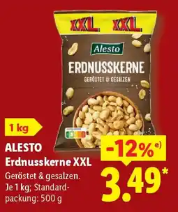 Lidl ALESTO Erdnusskerne XXL Angebot