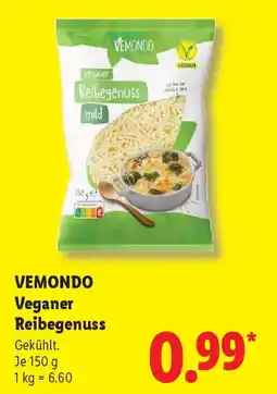 Lidl VEMONDO Veganer Reibegenuss Angebot