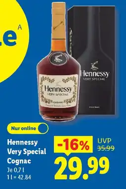 Lidl Hennessy Very Special Cognac Angebot