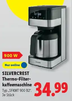 Lidl SILVERCREST Thermo-Filter kaffeemaschine Angebot
