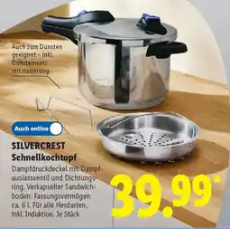 Lidl SILVERCREST Schnellkochtopf Angebot
