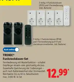 Lidl TRONIC Funksteckdosen-Set Angebot