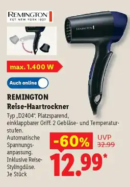 Lidl REMINGTON Reise-Haartrockner Angebot