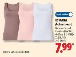 Lidl ESMARA Achselhemd Angebot