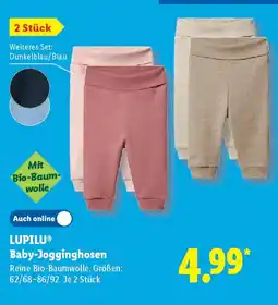 Lidl LUPILU Baby-Jogginghosen Angebot