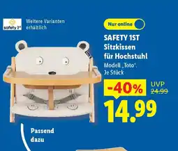 Lidl SAFETY 1ST Sitzkissen für Hochstuhl Angebot