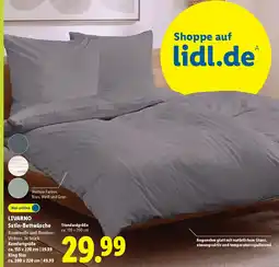 Lidl LIVARNO Satin-Bettwäsche Angebot