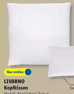 Lidl LIVARNO Kopfkissen Angebot