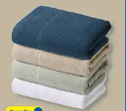 Lidl LIVARNO Frottierwaren Duschtuch Angebot