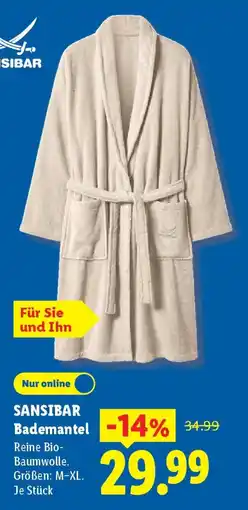 Lidl SANSIBAR Bademantel Angebot