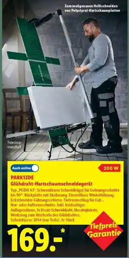 Lidl PARKSIDE Glühdraht-Hartschaumschneidegerät Angebot
