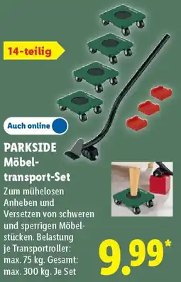 Lidl PARKSIDE Möbeltransport-Set Angebot