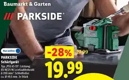 Lidl PARKSIDE Schärfgerät Angebot