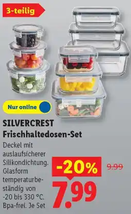 Lidl SILVERCREST Frischhaltedosen-Set Angebot