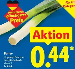 Lidl Porree Angebot