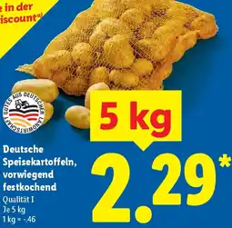 Lidl Deutsche Speisekartoffeln, vorwiegend festkochend Angebot