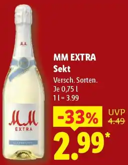 Lidl MM EXTRA Sekt Angebot
