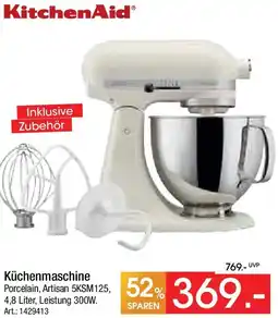 Zurbrüggen KitchenAid Küchenmaschine Angebot