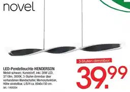 Zurbrüggen Novel LED-Pendelleuchte HENDERSON Angebot