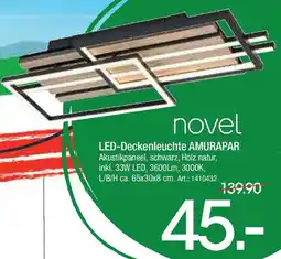 Zurbrüggen Novel LED-Deckenleuchte AMURAPAR Angebot