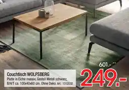 Zurbrüggen Stylife Couchtisch WOLFSBERG Angebot