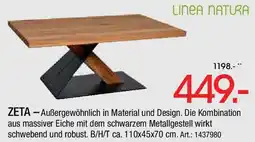 Zurbrüggen LINEA NATURA Couchtisch Angebot