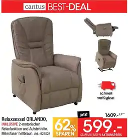 Zurbrüggen Cantus Relaxsessel ORLANDO Angebot