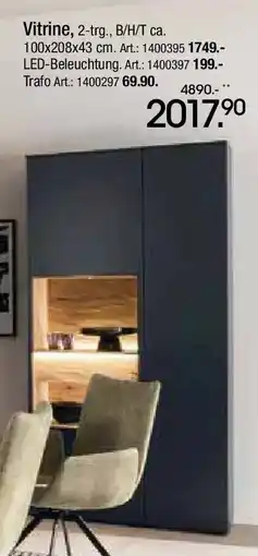 Zurbrüggen VENJAKOB Vitrine Angebot