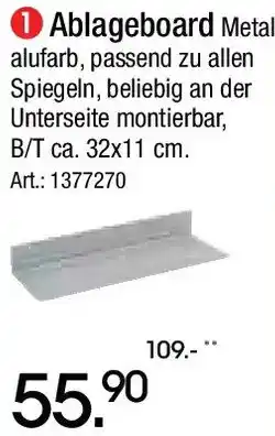 Zurbrüggen Ablageboard Angebot