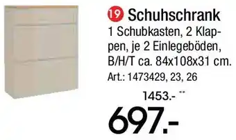 Zurbrüggen Schuhschrank Angebot